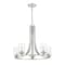 Z-Lite Beckett 5 Light Chandelier, Brushed Nickel And Clear Seedy 492-5BN - alternate 5